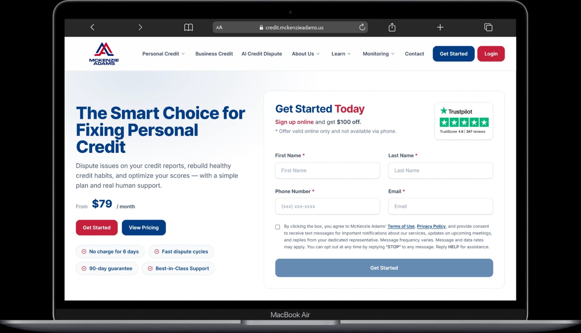 McKenzie Adams Credit