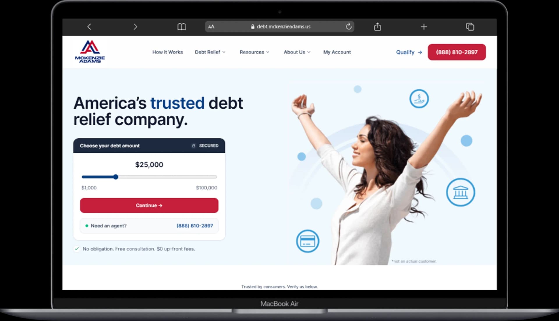 McKenzie Adams Debt Relief